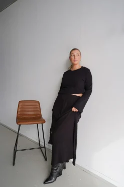 Fayt Skirts | Sets | PETRA SKIRT BLACK