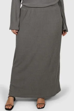 Fayt Skirts | Sets | PETRA SKIRT CHARCOAL
