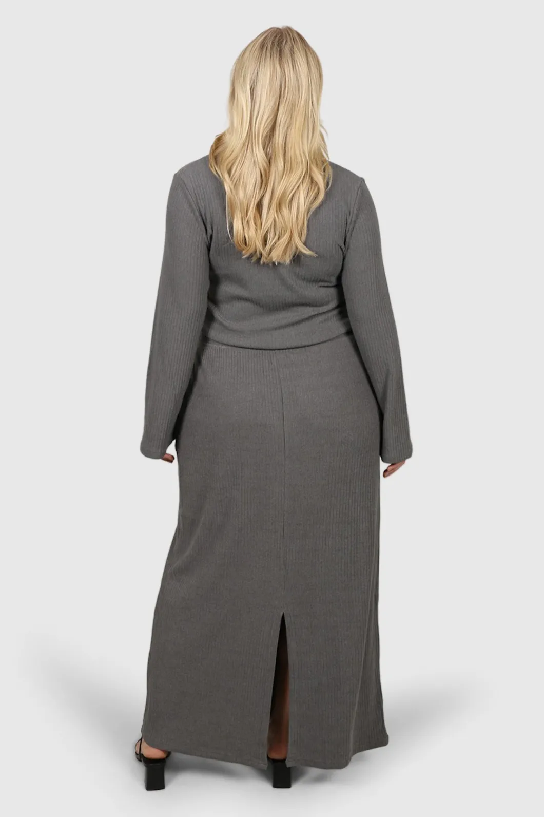 Fayt Skirts | Sets | PETRA SKIRT CHARCOAL