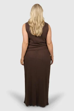 Fayt Skirts | Sets | PETRA SKIRT COCOA