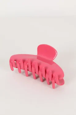 Fayt Accessories | PIPPA CLIP HOT PINK
