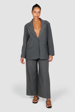 Fayt Jackets, Knits & Coats | PORSCHA BLAZER CHARCOAL