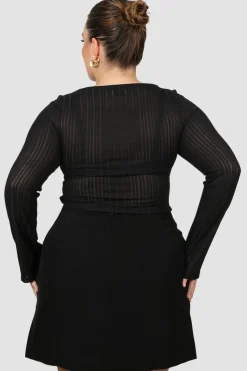 Fayt Skirts | PORTER SKIRT BLACK