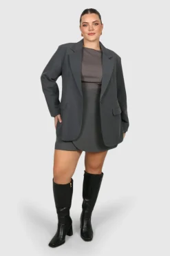 Fayt Skirts | PORTER SKIRT GREY