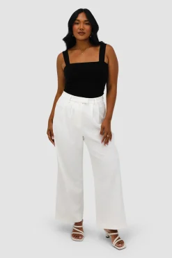 Fayt Tops | QUINN FULL LENGTH TOP BLACK