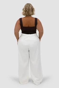 Fayt Tops | QUINN FULL LENGTH TOP CHOCOLATE