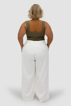 Fayt Tops | QUINN FULL LENGTH TOP OLIVE