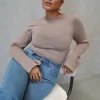 Fayt Tops | Jackets, Knits & Coats | RAE KNIT TOP MOCHA