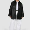 Fayt Tops | Jackets, Knits & Coats | RAIDEN PU LEATHER JACKET BLACK