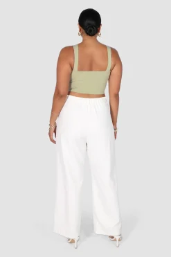 Fayt Tops | RATA DEEP CUP TOP SAGE