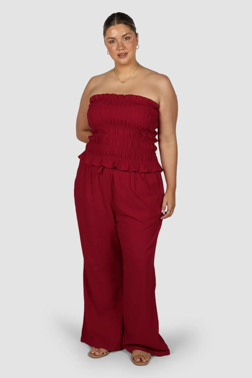 Fayt Sets | RAYA PANTS RED