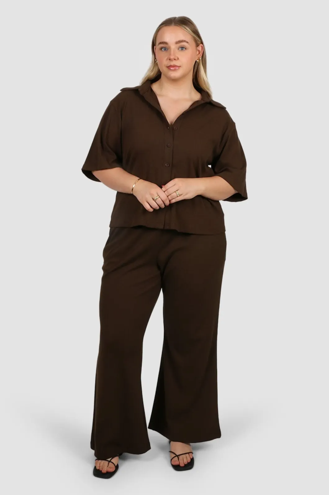 Fayt Sets | RAYLN RIB PANTS ESPRESSO