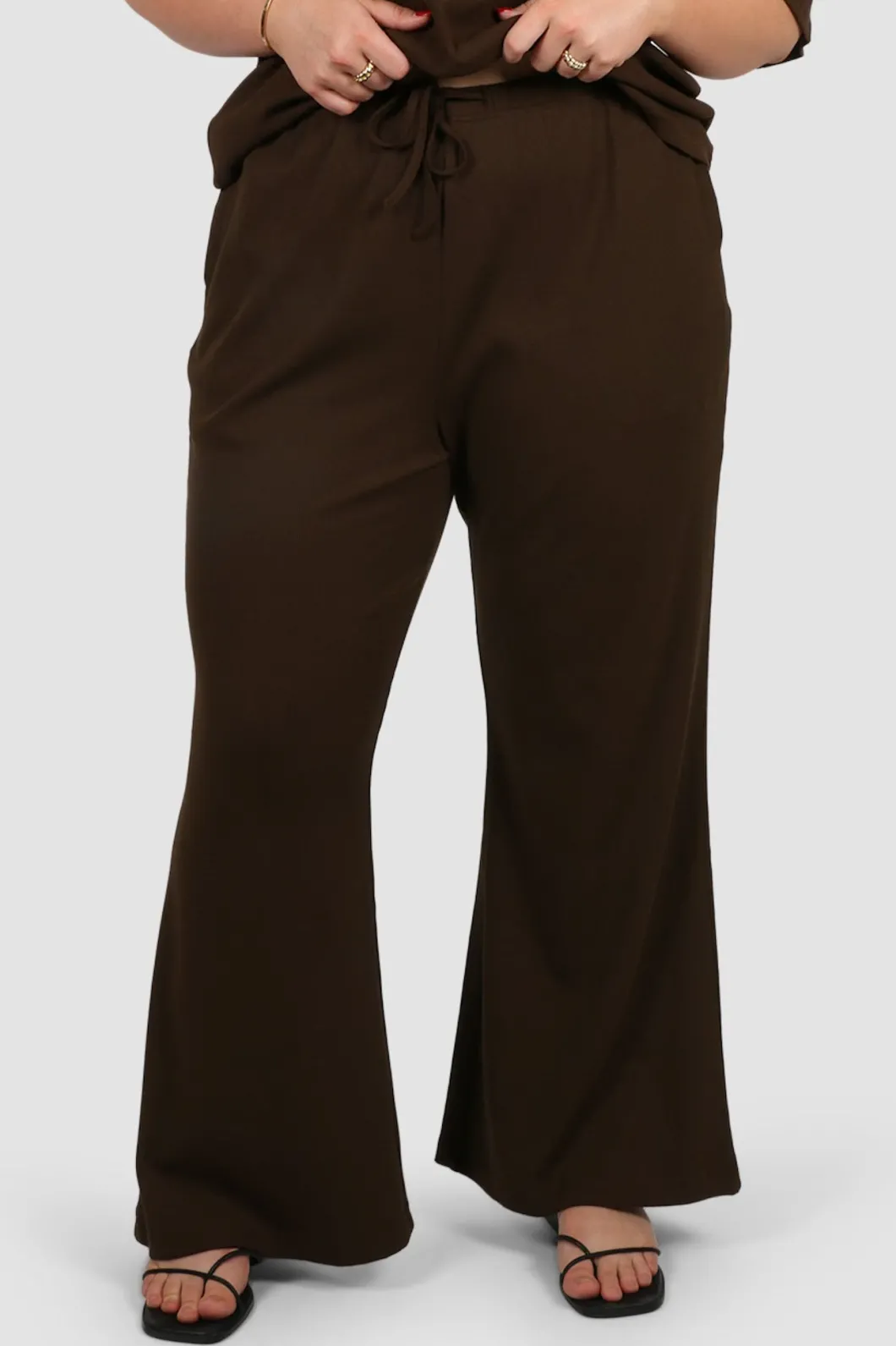 Fayt Sets | RAYLN RIB PANTS ESPRESSO
