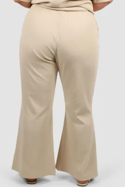 Fayt Sets | RAYLN RIB PANTS VANILLA