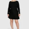 Fayt Skirts | RENATA SLIP MINI SKIRT BLACK
