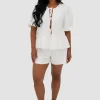 Fayt Sets | RUBEN SHORTS WHITE