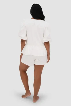 Fayt Sets | RUBEN SHORTS WHITE