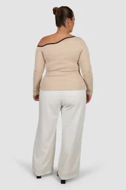 Fayt Sweaters & Knits | Tops | RUMI L/S TOP CREAM