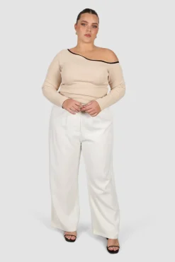 Fayt Sweaters & Knits | Tops | RUMI L/S TOP CREAM