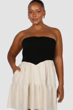 Fayt Dresses | Dresses | RYLIN DRESS NEUTRAL/BLACK
