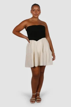 Fayt Dresses | Dresses | RYLIN DRESS NEUTRAL/BLACK