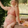 Fayt Swimwear | SANTINO MID RISE BOTTOM FLEUR