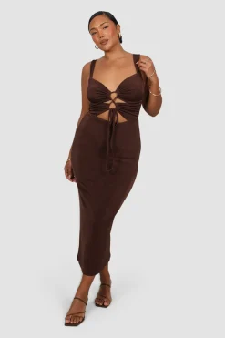 Fayt Dresses | Dresses | SASCHA DRESS ESPRESSO