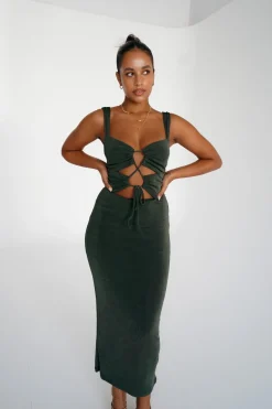 Fayt Dresses | Dresses | SASCHA DRESS PINE