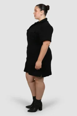 Fayt Dresses | Dresses | SAVEIRA DENIM DRESS BLACKOUT