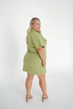 Fayt Denim | Jeans | SAVEIRA DENIM DRESS PISTACHIO