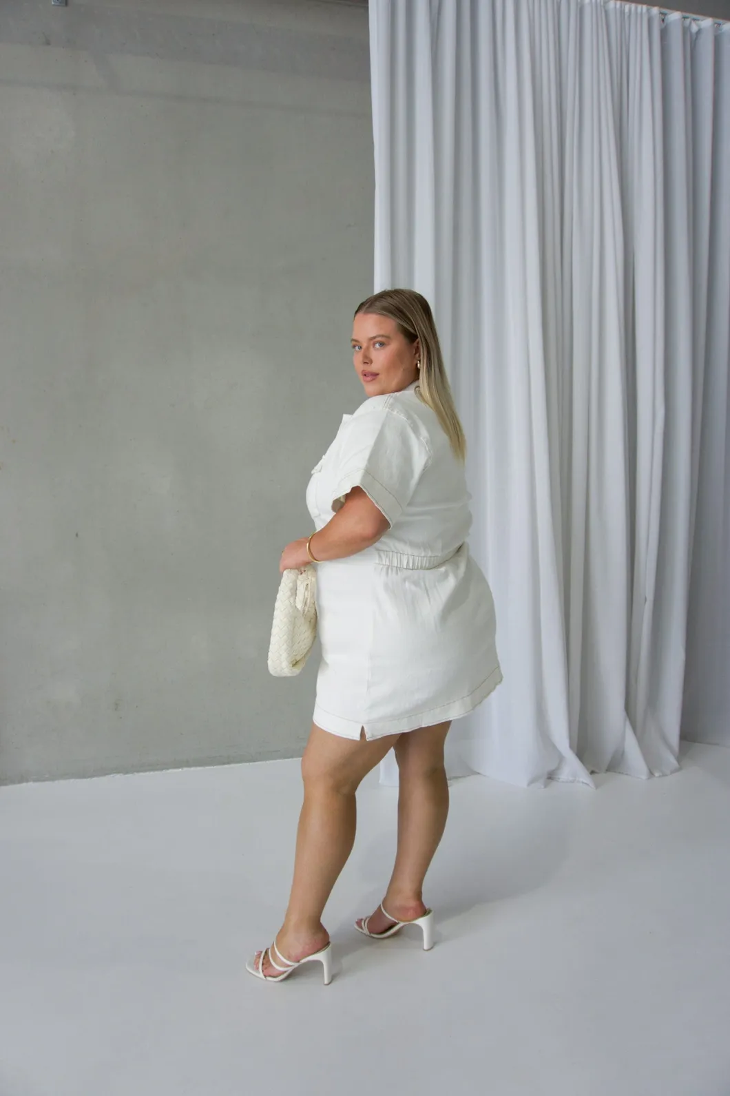 Fayt Denim | Jeans | SAVEIRA DENIM DRESS WHITE