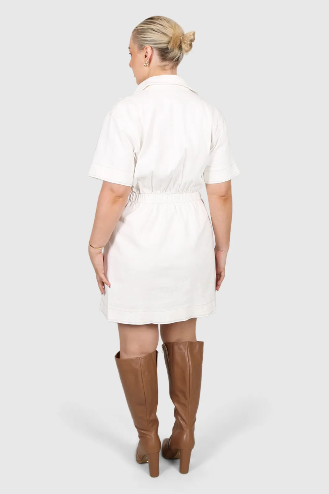 Fayt Denim | Jeans | SAVEIRA DENIM DRESS WHITE