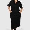 Fayt Denim | Jeans | SAVEIRA DENIM MIDI DRESS BLACKOUT