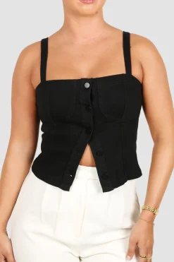 Fayt Denim | Jeans | SIREN DENIM TOP BLACK