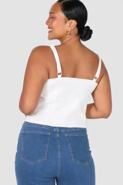 Fayt Denim | Jeans | SIREN DENIM TOP WHITE