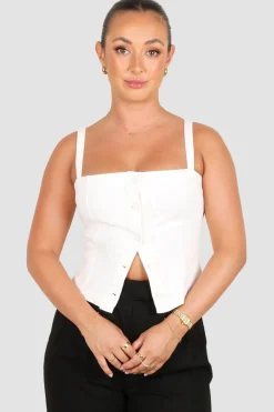 Fayt Denim | Jeans | SIREN DENIM TOP WHITE