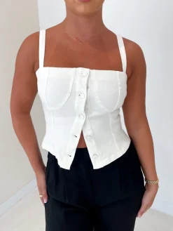 Fayt Denim | Jeans | SIREN DENIM TOP WHITE