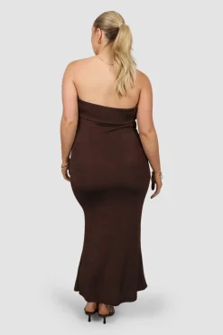 Fayt Dresses | Dresses | SURI MIDI DRESS ESPRESSO