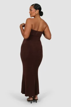 Fayt Dresses | Dresses | SURI MIDI DRESS ESPRESSO