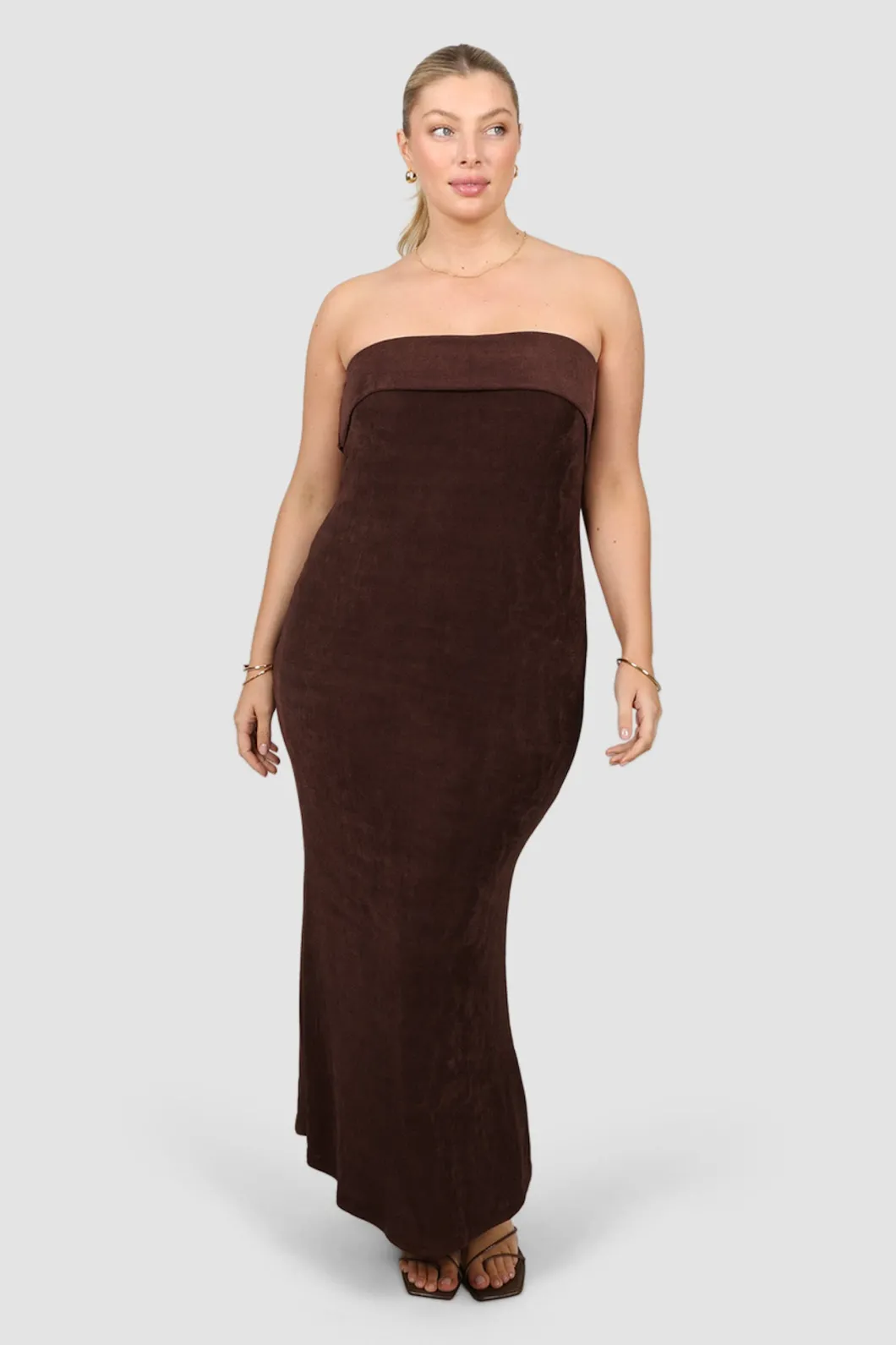 Fayt Dresses | Dresses | SURI MIDI DRESS ESPRESSO