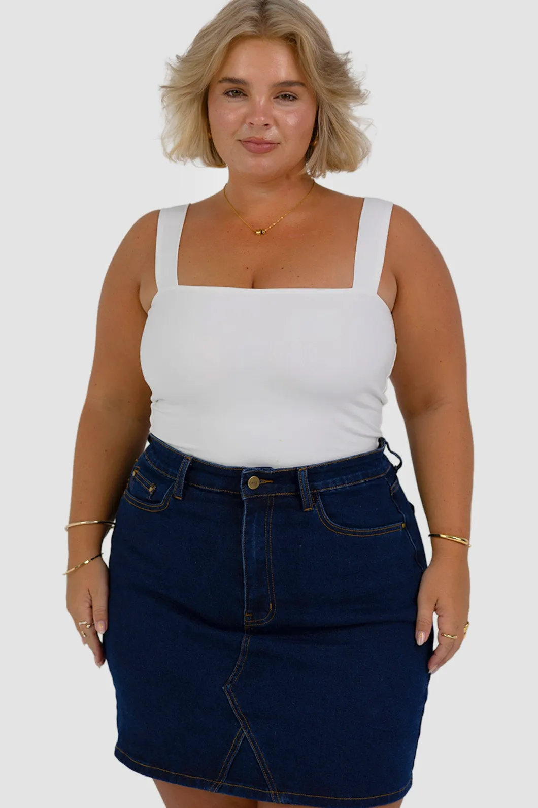 Fayt Denim | Jeans | TAYO DENIM SKIRT MIDNIGHT BLUE