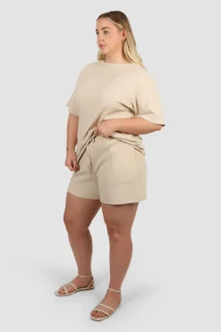 Fayt Shorts | Sets | TORLA RIB SHORTS VANILLA