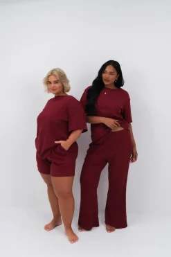 Fayt Sets | TORLA RIB SHORTS WINE