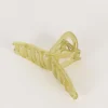 Fayt Accessories | TWIST CLIP OLIVE