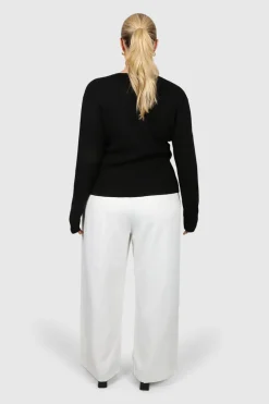 Fayt Tops | Sweaters & Knits | WILLOW KNIT CARDIGAN BLACK