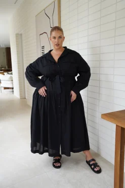 Fayt Dresses | Dresses | WISTERIA DRESS BLACK