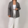 Fayt Jackets, Knits & Coats | XANDER PU LEATHER JACKET GREY