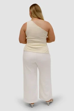 Fayt Tops | XANTIA KNIT TOP BUTTERCREAM