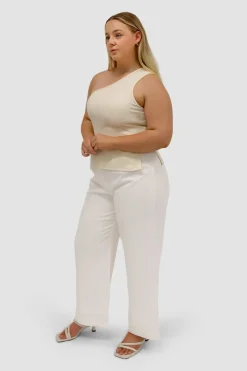 Fayt Tops | XANTIA KNIT TOP BUTTERCREAM