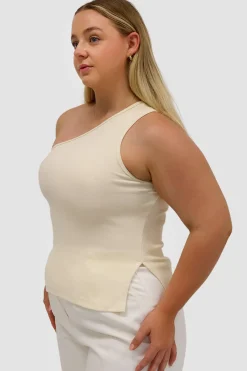 Fayt Tops | XANTIA KNIT TOP BUTTERCREAM